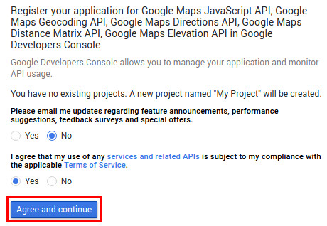 how to get google api key