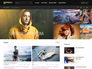 True Mag Video WordPress Theme