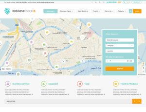 Business Finder: Directory Listing WordPress Theme