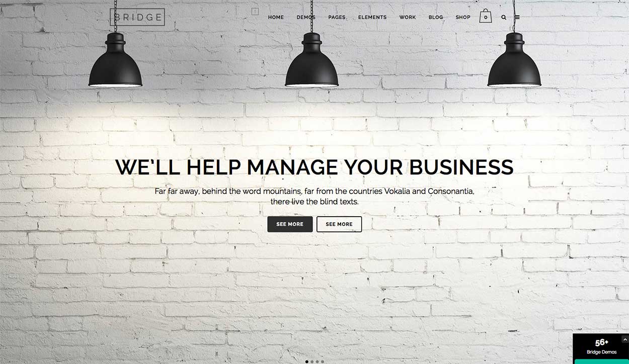 Bridge WordPress Theme