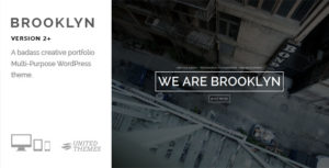 Brooklyn wordpress theme