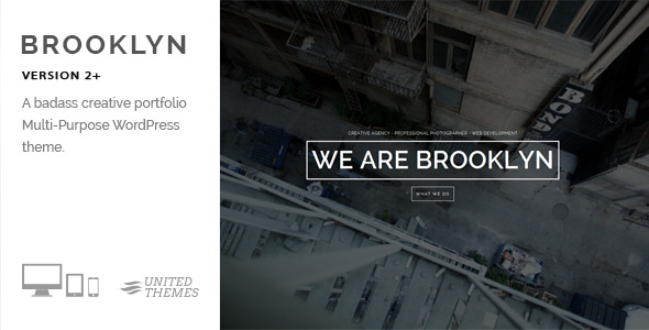 Brooklyn wordpress theme