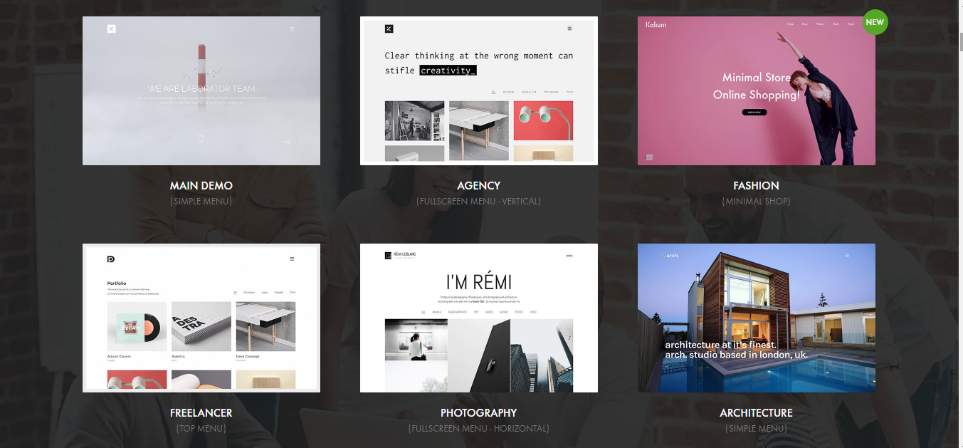 Kalium wordpress theme