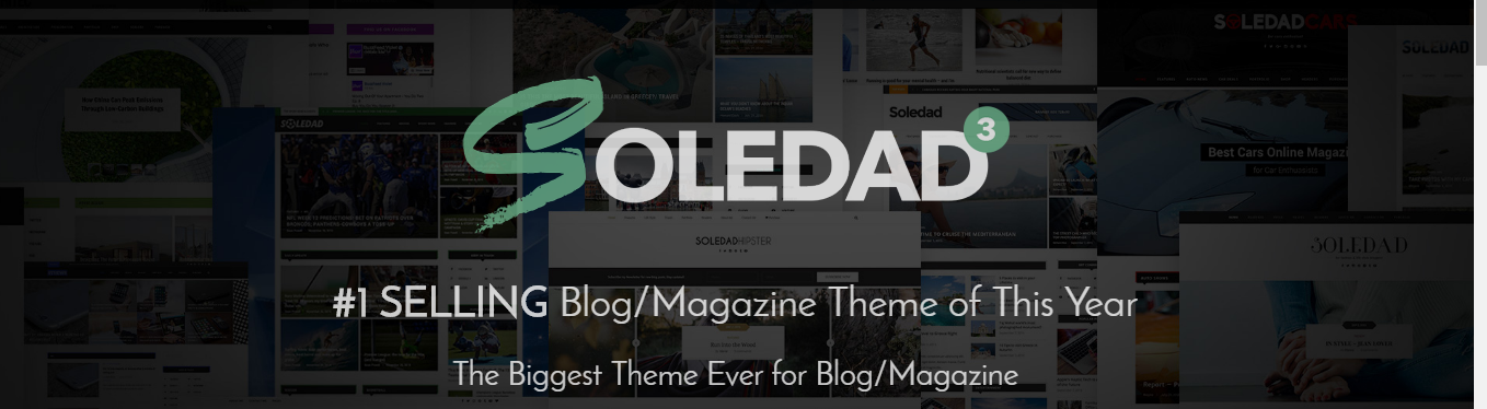 Soledad multipurpose wordpress theme