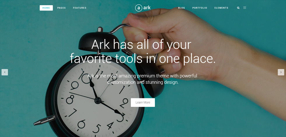 ark wordpress responsive theme