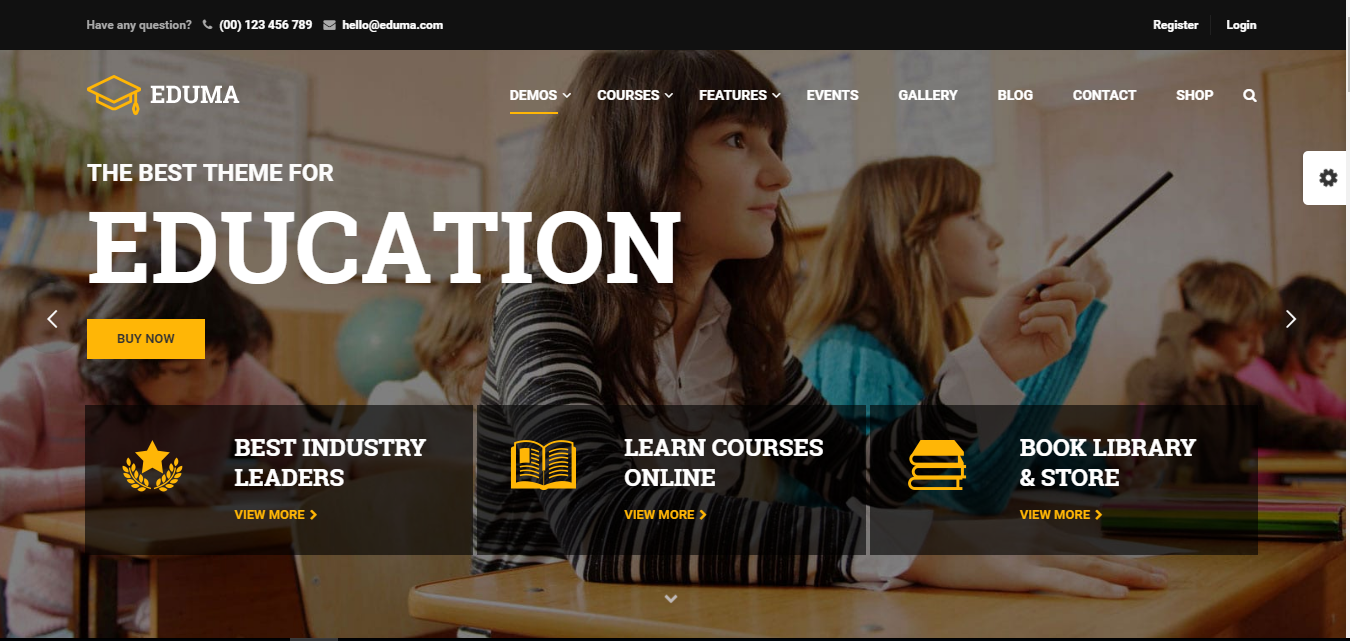 educaton wordpress theme