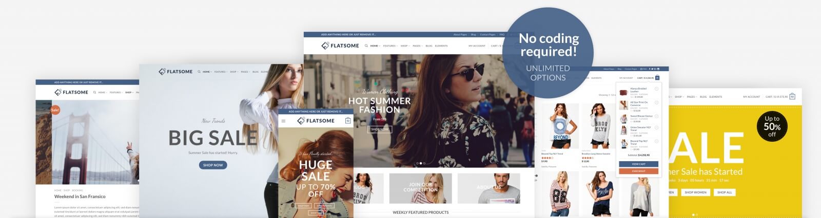 Flatsome | Multi-Purpose Responsive WooCommerce Theme