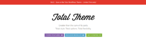 total Multi Purpose wordpress theme