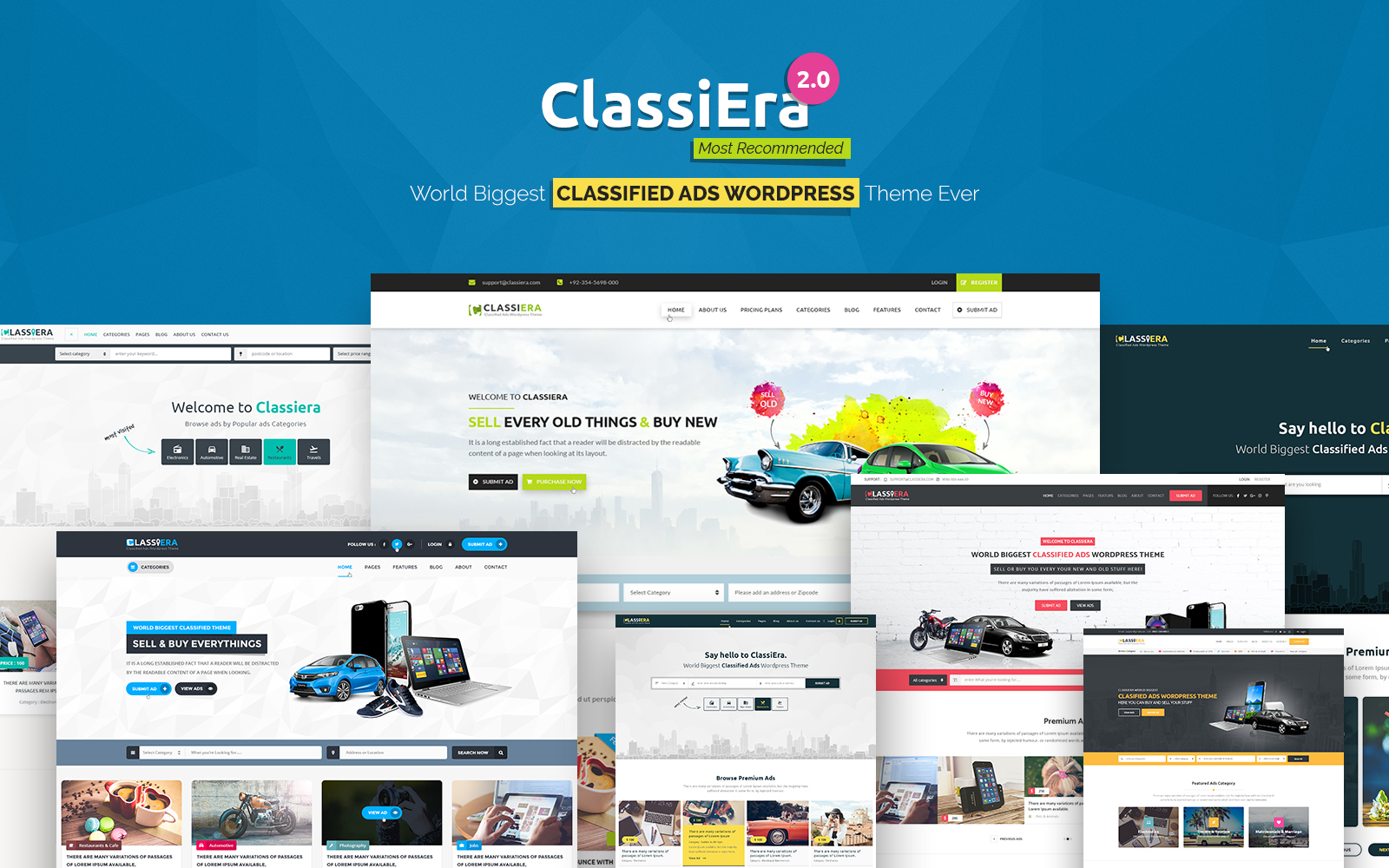 best classified WordPress themes