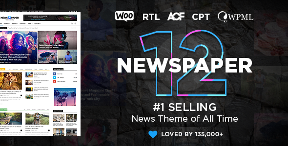 Newspaper – News & WooCommerce WordPress Theme